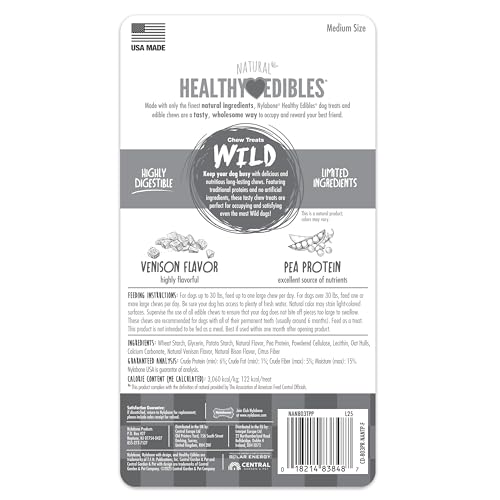 Healthy Edibles Wild Dog Treats (2.8 Ounce (Pack of 1))