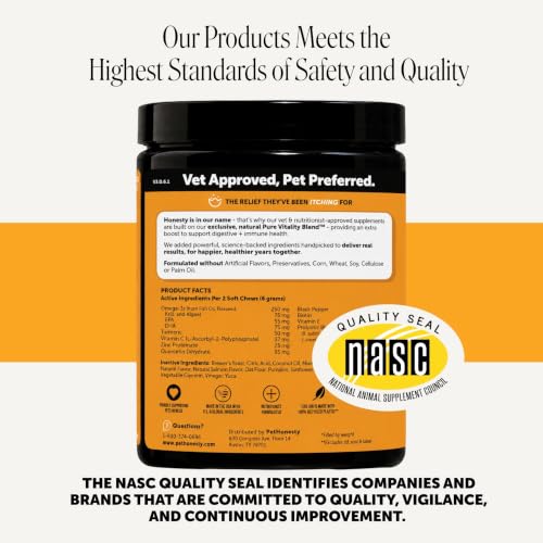 Dog Allergy Chews for Anti Itch & Allergy Relief (90 Count)