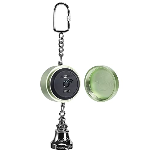 Bird Toys Parrot Talking Coach & Interactive Voice Bell for Parakeet (Green)