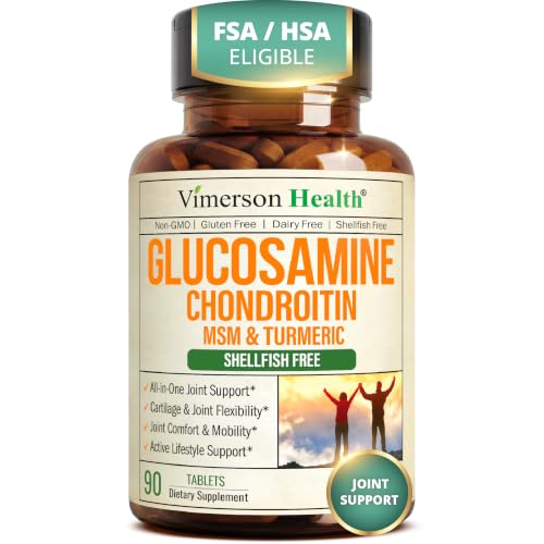 Glucosamine Chondroitin MSM Joint Support Supplement for Women & Men 90 Tab