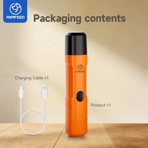 Dog Nail Grinder with LED Light (Orange Classic)
