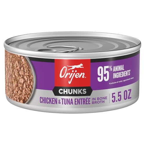 Chunks & Shreds Wet Cat Food Kitten Entrée 5.5oz Cans (5.5 Ounce (Pack of 6))