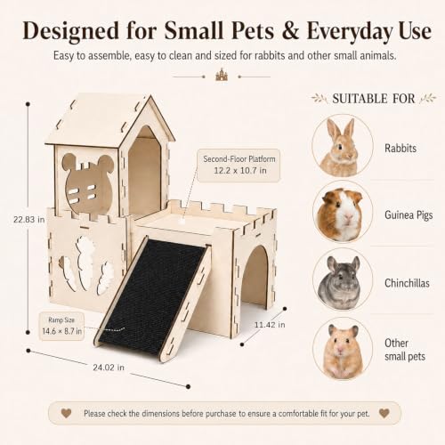 Large Bunny House and Hideouts