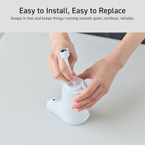 ELECOM Replacement Pump for Silent Aqua Cordless Automatic Pet Water Fountain (White / Replacement Pump)