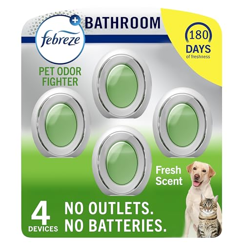 Multicolor Bathroom Air Freshener (4 Count (Pack of 1))