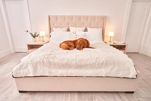 PupProtector Waterproof Throw Blanket (Short White / Original (60" L x 50" W))