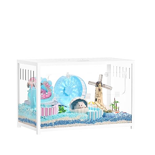 Hamster Cage 2.0 (31.4"L x 17.6"W x 20.6"H / White)