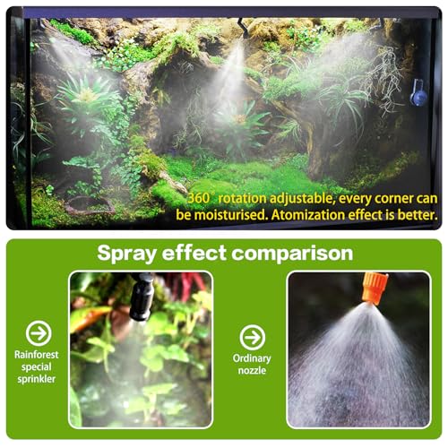 Automatic Reptile Misting System (Touch Version - Upgraded)