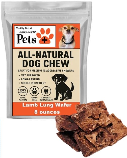 Pets Plus Lamb Wafer Dog Treats (1 Ounce (Pack of 1))