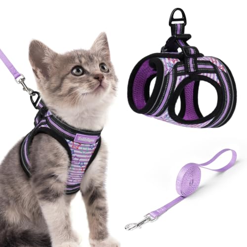 Cat Harness and Leash Set (S / Stars & Stripes)