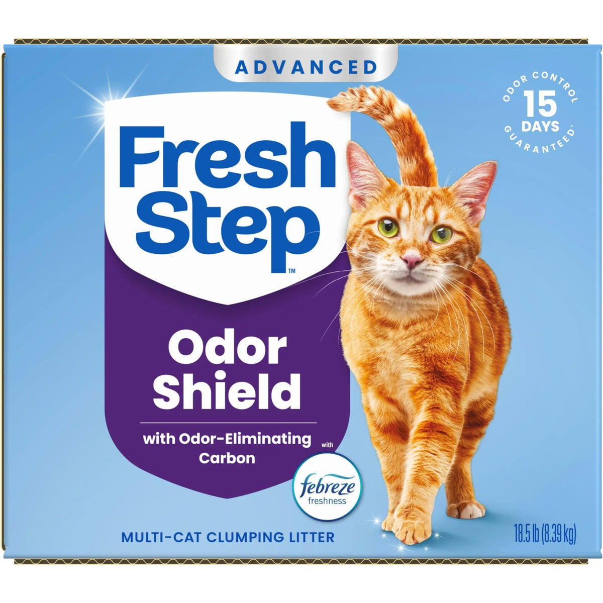 Advanced Odor Shield Multi Cat Clumping Cat Litter (Advanced Multi Cat / 18.5 lb (Pack of 2))