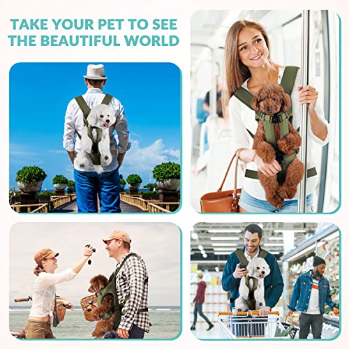 Dog Backpack Carrier (Green)