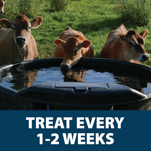 Stock Tank Defense Livestock Water Trough Cleaner Treatment (24 Tablets)