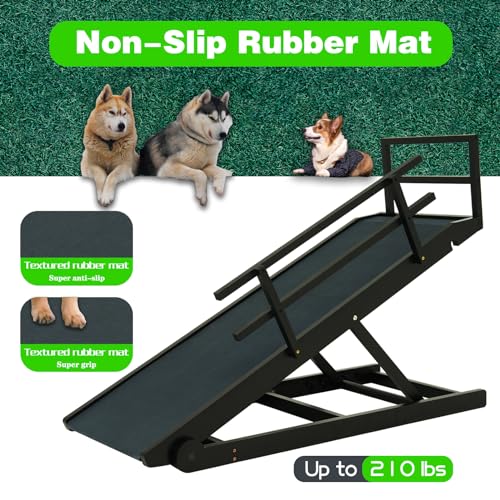 Dog Ramp for Bed (M-Brown)