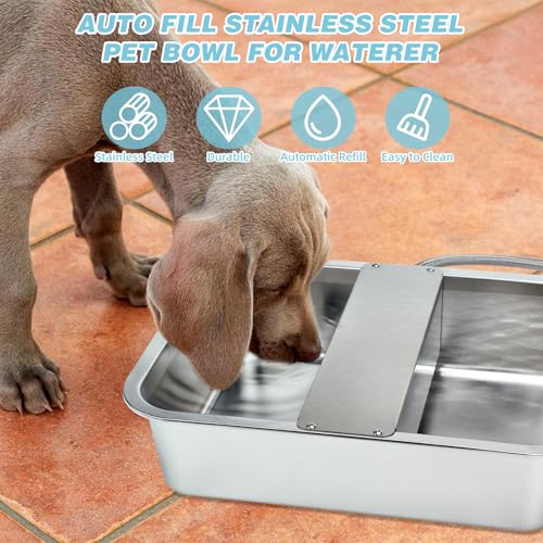 3 Gallon Dog Water Bowl Dispenser (3 Gallons)