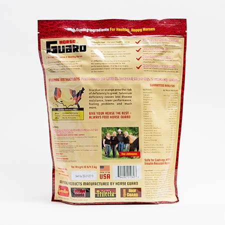 4.6 lb Equine Vitamin Mineral Supplement with Organic Selenium & Vitamin E (5 Pounds)