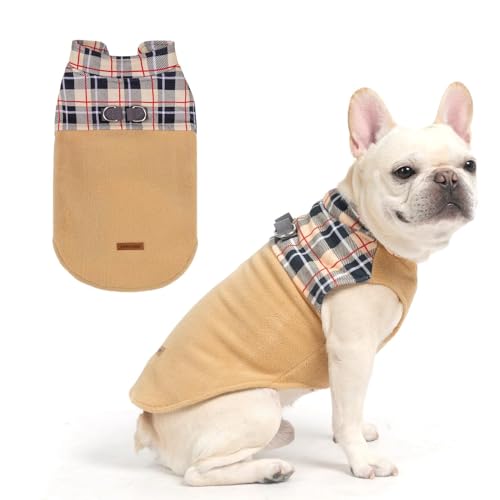 Fleece Dog Sweater (Beige / Large)