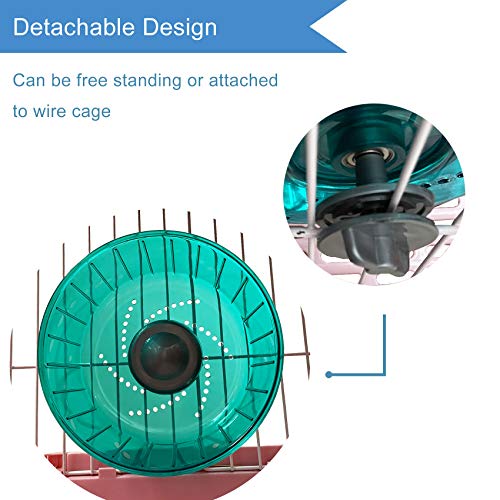 Hamster Exercise Wheel (6.7 Inch / Green)