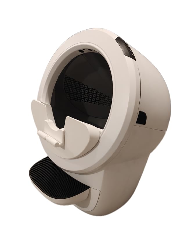 Max Shield w Steps Attachment Compatible with Litter (White Max Shield w/ Steps Attachment)