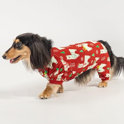 Christmas Alpaca Dog Pajamas (Alpaca / XX-Large)