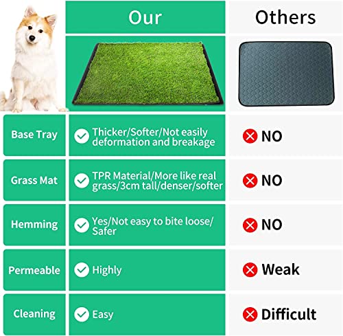 Dog Grass Pad with Tray