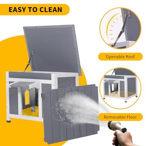 Outdoor Cat House (M Non-Insulated Cat House)