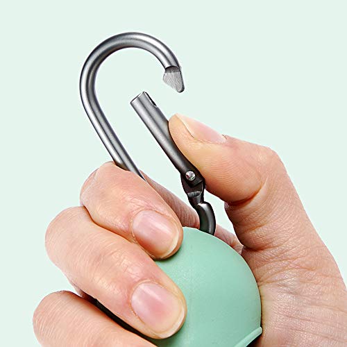 Dog Poop Bag Dispenser with Built (Mint Green / 1 Count (Pack of 1))