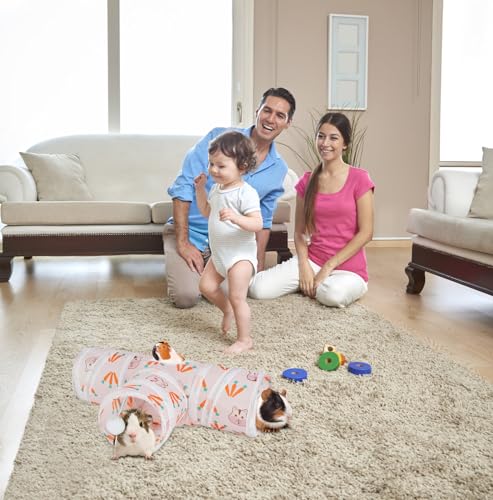 Guinea Pig Tunnel Hideout 3 (White)