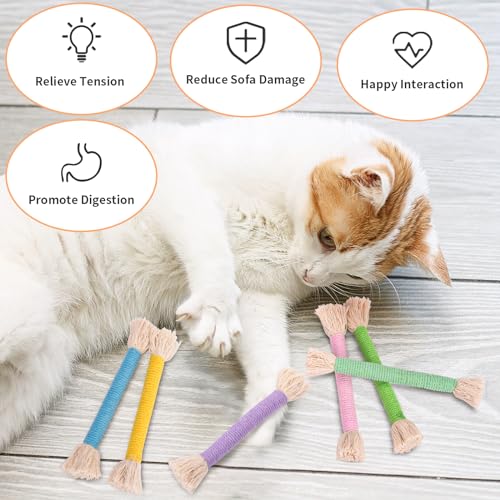 Catnip Cat Toys Rope (6.1 in)