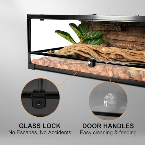 Tempered Glass Reptile Tank