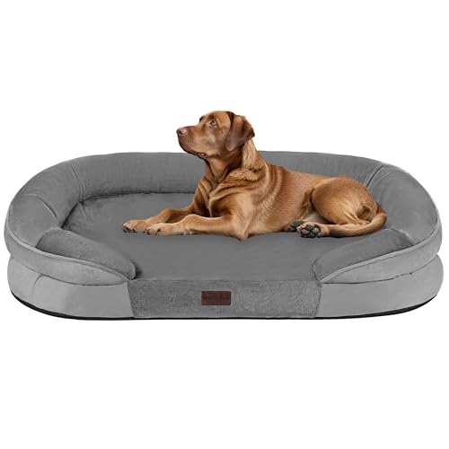 Orthopedic Waterproof X (Medium Grey / X-Large(45 x 32 x 7 inch))