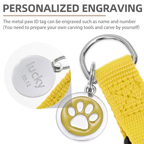 No Pull Dog Harness Small Sized Step (Yellow / X-Small)