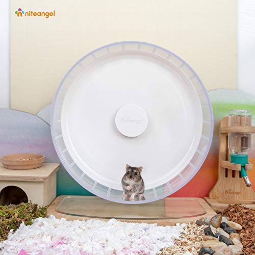 Super Silent Hamster Exercise Wheels (Large / White)
