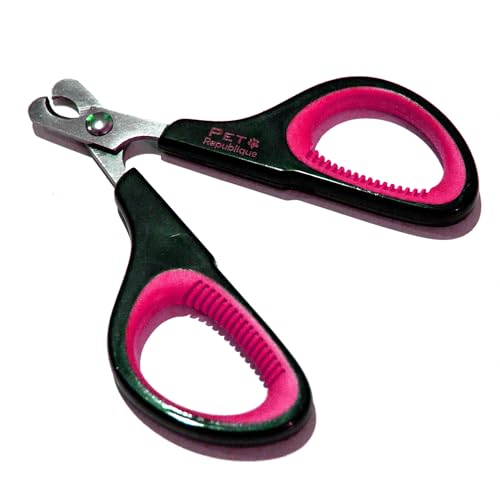 Cat Nail Clippers by Pet Republique (Black & Pink)