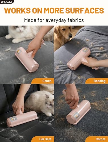 Pet Hair Remover Roller (D：pink)