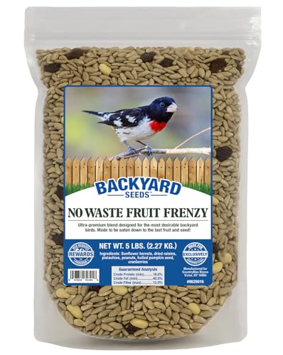 Backyard Seeds 5LB Fruit Frenzy No (Fruit Frenzy / 5 Pound (Pack of 1))