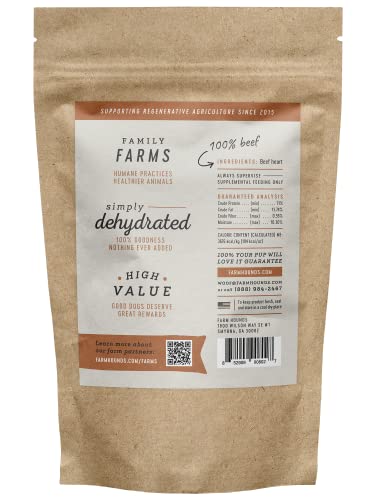 Beef Heart Premium Natural Beef Heart Jerky For Dogs (4 Ounce (Pack of 1))