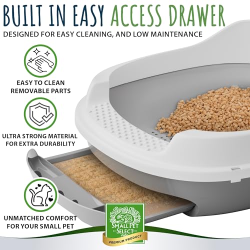 Sifting Cat Litter Box (Sifting Litter Box (No Litter Pellets) / Gray)