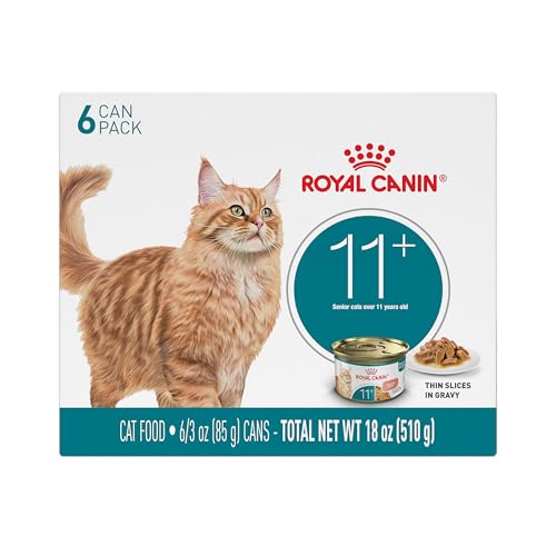 Feline Health Nutrition Aging 11+ Wet Cat Food for Seniors (3 Ounce (Pack of 6) / Aging 11+)