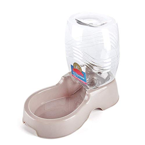 Gravity Pet Water Dispenser for Cats & Small Dogs (Beige / 1.5 L)