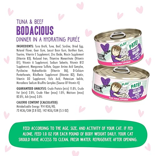 B.F.F. Play Best Feline Friend Paté Lovers (2.8 Ounce (Pack of 12))