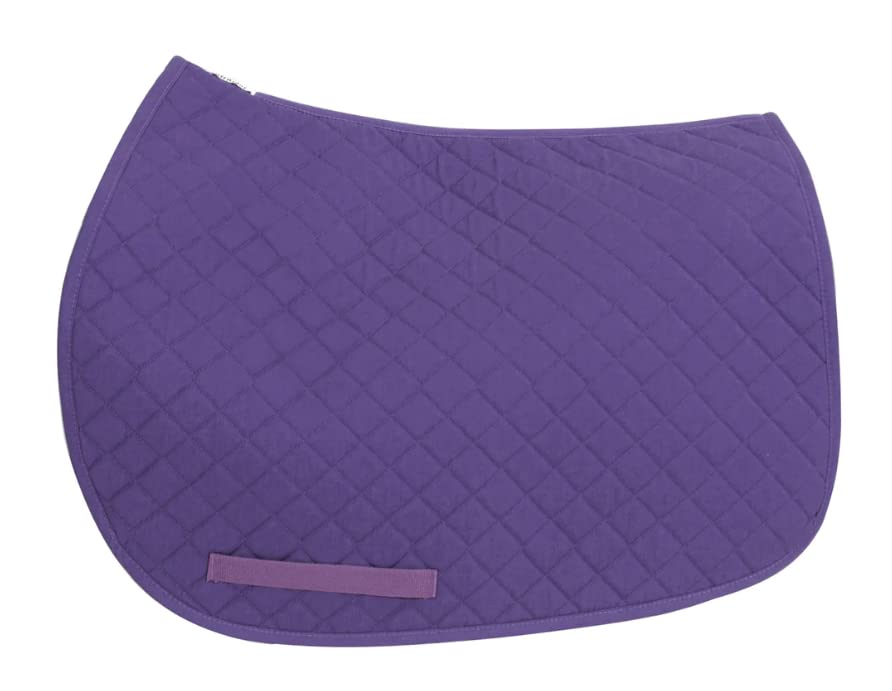 Tuffrider All Purpose Saddle Pad (Purple)
