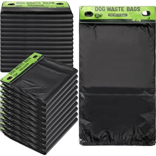 5000 Pcs 5000 Pcs Dog Header Bags (Black)