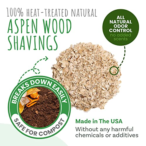 Premium Natural Aspen Bedding (141 L)