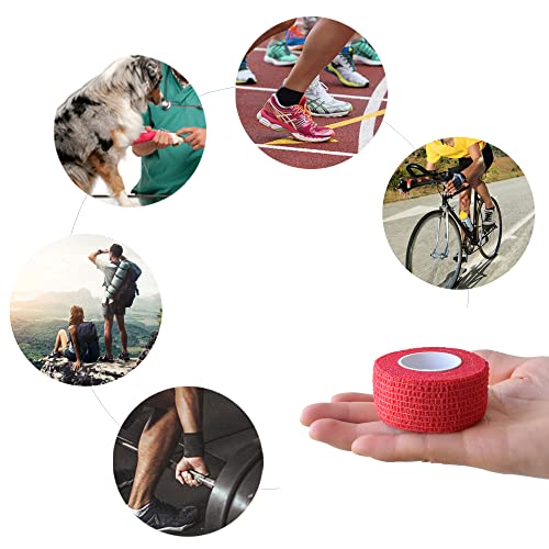1 Inch Self Adhesive Bandage Wrap (1 Inch / Multi Colors)