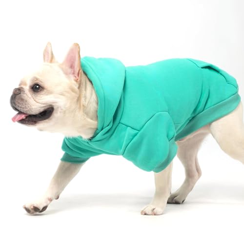 Dog Hoodie for Large Medium Small Dogs (Lake Blue / Medium)