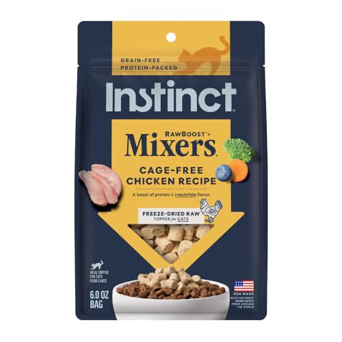 Raw Boost Mixers Freeze Dried Raw Cat Food Topper (6 Ounce (Pack of 1))