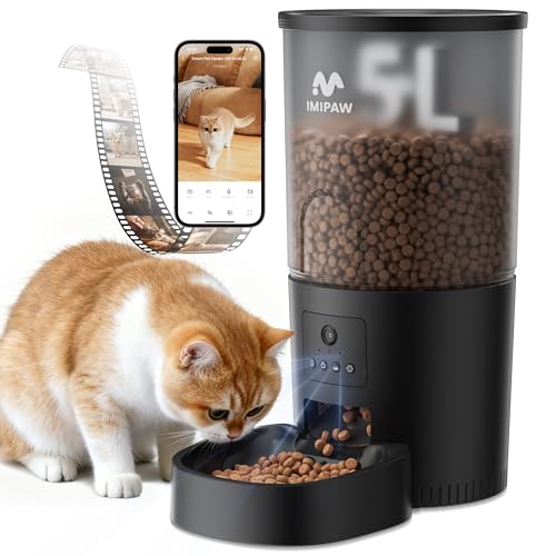 5L Automatic Cat Feeder with Camera