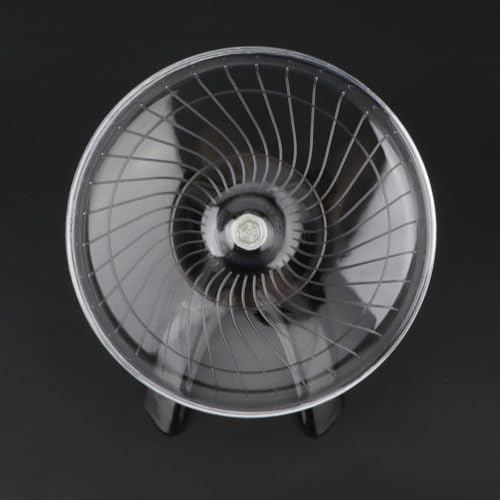 Silent Hamster Exercise Running Wheel Flying Saucer (Black)