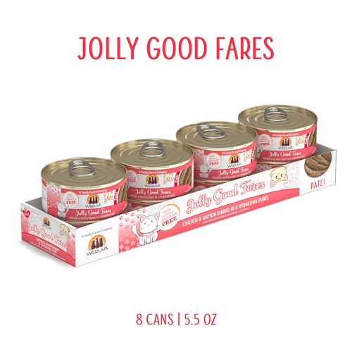 Wet Cat Food Jolly Good Fares with Chicken and Salmon Pate